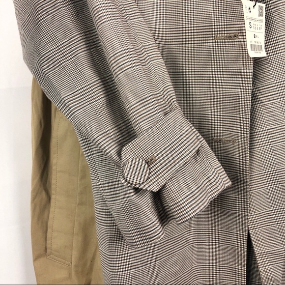ZARA Autumn Outwear Trench Coat - Picture 4 of 7